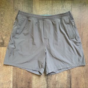 Birddogs Gray 'For Your Boomstick' Workout Shorts - size XXL